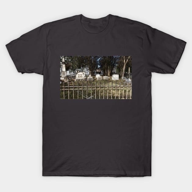 Cemetery Scene T-Shirt by Cemetery Ridge